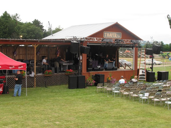 John Cafferty sound check