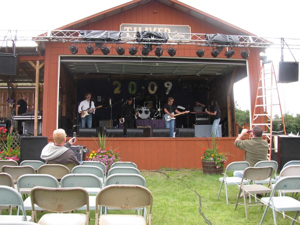 John Cafferty sound check