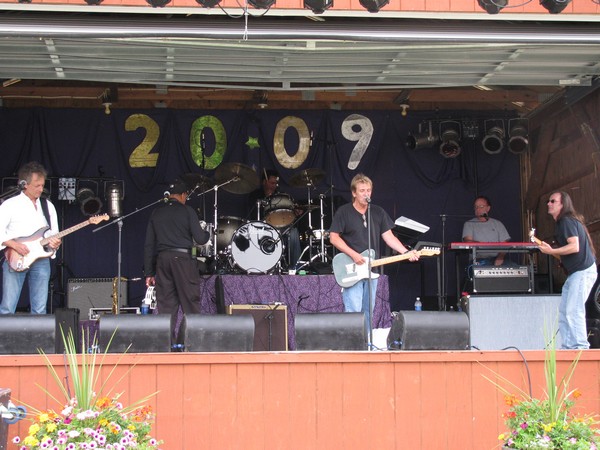 John Cafferty sound check