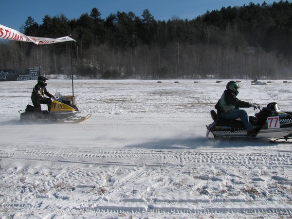 2010 Lisbon Stump Jumpers Vintage Snowmobile Race