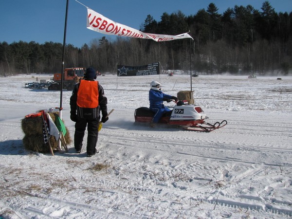 2010 Lisbon Stump Jumpers Vintage Snowmobile Race