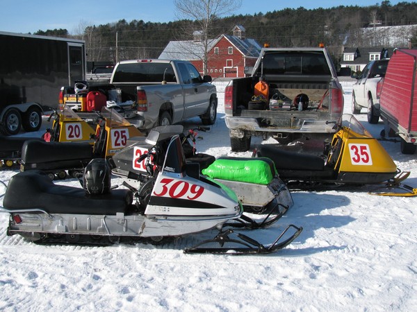 2010 Lisbon Stump Jumpers Vintage Snowmobile Race