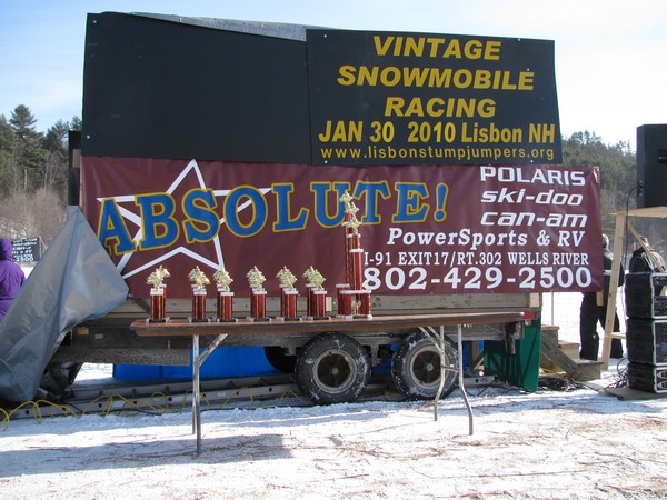 2010 Lisbon Stump Jumpers Vintage Snowmobile Race