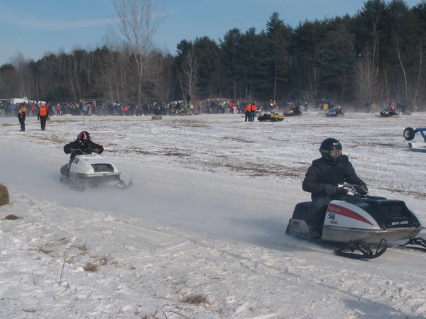 2010 Lisbon Stump Jumpers Vintage Snowmobile Race