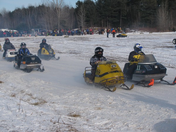 2010 Lisbon Stump Jumpers Vintage Snowmobile Race