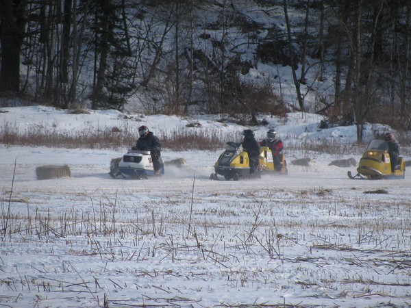 2010 Lisbon Stump Jumpers Vintage Snowmobile Race