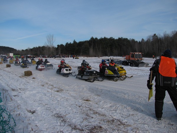 2010 Lisbon Stump Jumpers Vintage Snowmobile Race