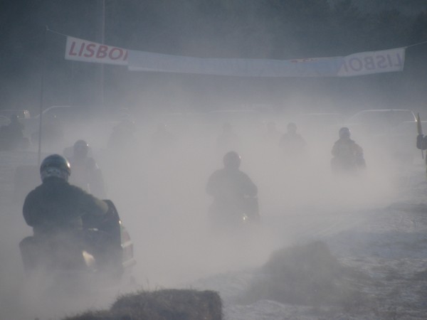 2010 Lisbon Stump Jumpers Vintage Snowmobile Race