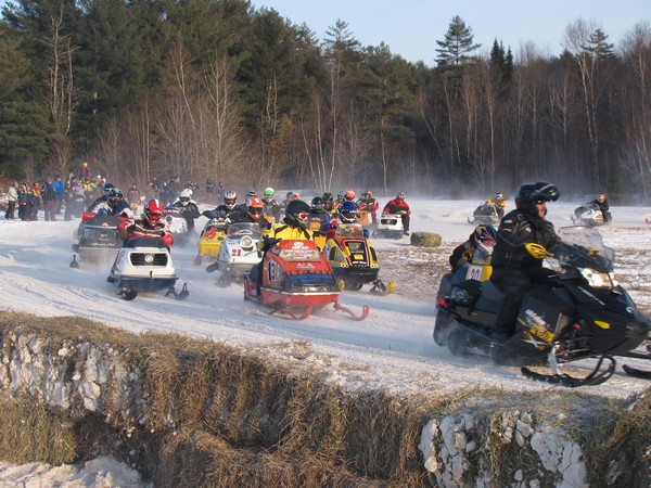 2010 Lisbon Stump Jumpers Vintage Snowmobile Race