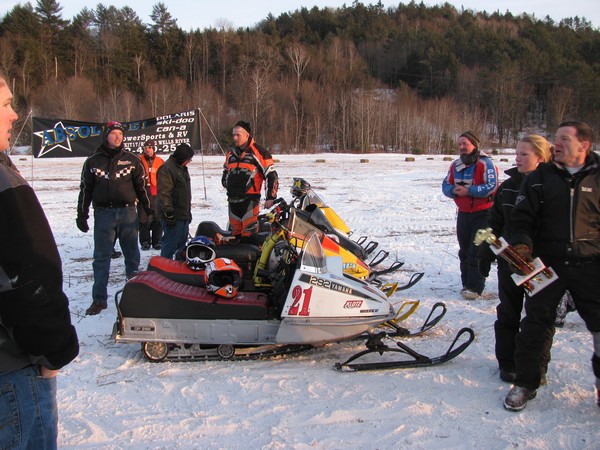 2010 Lisbon Stump Jumpers Vintage Snowmobile Race