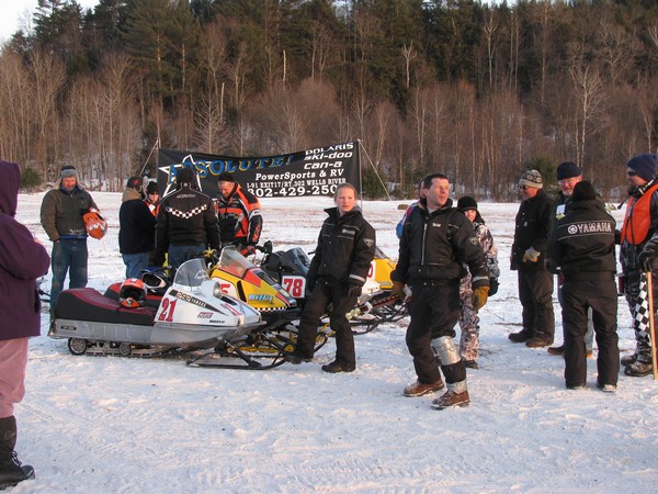 2010 Lisbon Stump Jumpers Vintage Snowmobile Race