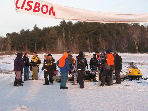 2010 Lisbon Stump Jumpers Vintage Snowmobile Race