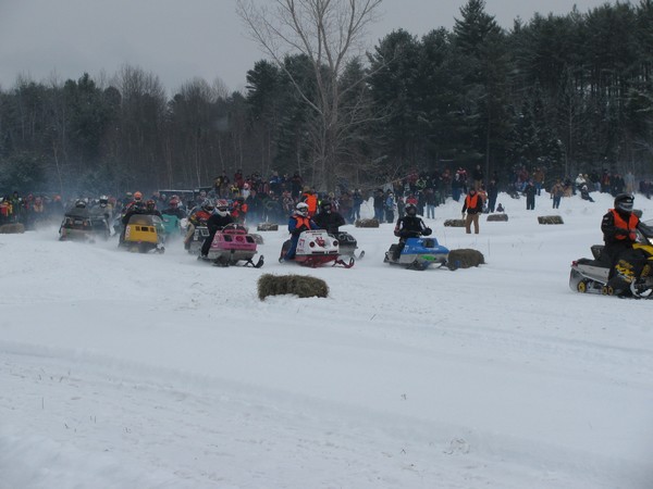 2011 Lisbon Stump Jumpers Vintage Snowmobile Race