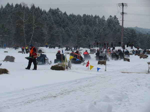 2011 Lisbon Stump Jumpers Vintage Snowmobile Race