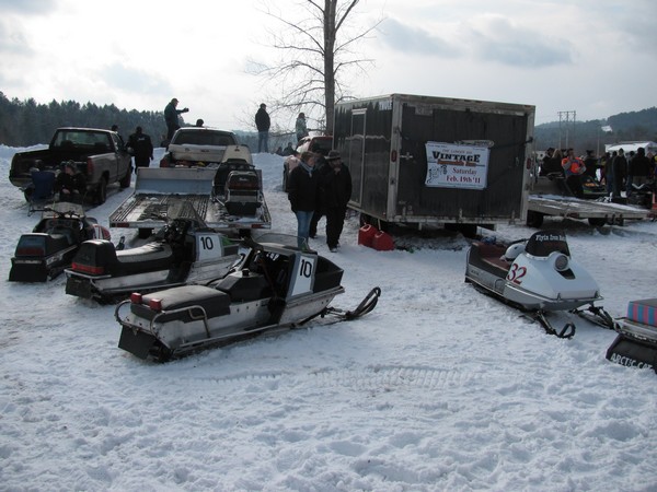 2011 Lisbon Stump Jumpers Vintage Snowmobile Race