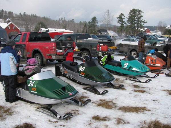 2011 Lisbon Stump Jumpers Vintage Snowmobile Race