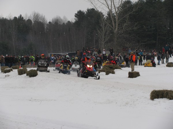 2011 Lisbon Stump Jumpers Vintage Snowmobile Race